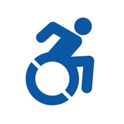 Accessibility Icon - Dark Blue